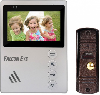 Видеодомофон Falcon Eye Kit-Vista белый - купить недорого с доставкой в интернет-магазине