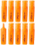 Набор текстовыделителей Deli Accent ES621ORANG-P Delight скошенный пиш. наконечник 1-5мм оранжевый (10шт.) - купить недорого с доставкой в интернет-магазине