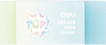 Ластик Deli EH00900 POP 60x20x10мм ассорти индивидуальная картонная упаковка - купить недорого с доставкой в интернет-магазине