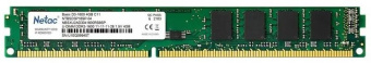 Память DDR3 4Gb 1600MHz Netac NTBSD3P16SP-04 Basic RTL PC3-12800 CL11 DIMM 240-pin 1.5В - купить недорого с доставкой в интернет-магазине