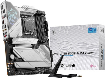 Материнская плата MSI MPG Z790 EDGE TI MAX WIFI Soc-1700 Intel Z790 4xDDR5 ATX AC`97 8ch(7.1) 2.5Gg RAID+HDMI+DP - купить недорого с доставкой в интернет-магазине