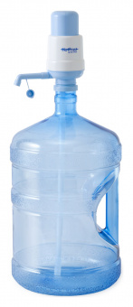 Помпа для 19л бутыли Hotfrost A6 механический голубой/серый картон - купить недорого с доставкой в интернет-магазине