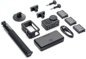 Экшн-камера Dji Osmo Action 3 Adventure Combo 1xCMOS 12Mpix серый/черный - купить недорого с доставкой в интернет-магазине