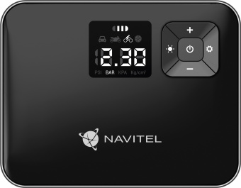 Автомобильный компрессор Navitel AIR 15 AL 15л/мин шланг 0.260м - купить недорого с доставкой в интернет-магазине