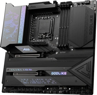 Материнская плата MSI MEG Z790 GODLIKE Soc-1700 Intel Z790 4xDDR5 eATX AC`97 8ch(7.1) 1 x 10Gigabit + 1 x 2.5Gigabit RAID - купить недорого с доставкой в интернет-магазине