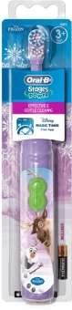 Зубная щетка электрическая Oral-B Stages Power FROZEN Kids фиолетовый - купить недорого с доставкой в интернет-магазине