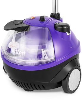 Отпариватель напольный Kitfort КТ-9133 1580Вт фиолетовый/черный - купить недорого с доставкой в интернет-магазине