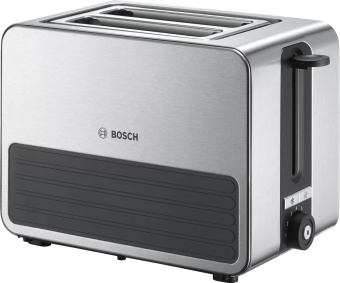 Тостер Bosch TAT7S25 1050Вт серебристый - купить недорого с доставкой в интернет-магазине
