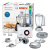 Кухонный комбайн Bosch MC812W620 1100Вт белый - купить недорого с доставкой в интернет-магазине
