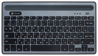 Клавиатура Оклик 845M черный USB беспроводная slim Multimedia - купить недорого с доставкой в интернет-магазине