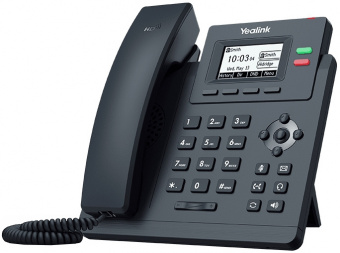 Телефон IP Yealink SIP-T31G черный - купить недорого с доставкой в интернет-магазине