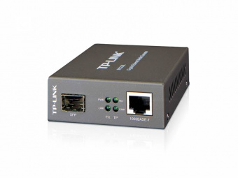 Медиаконвертер TP-Link MC220L 1000Mbit RJ45 SFP MiniGBIC IEEE 802.3ab IEEE 802.3z - купить недорого с доставкой в интернет-магазине