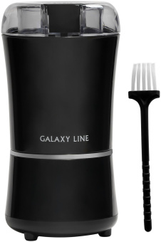 Кофемолка Galaxy Line GL 0907 200Вт сист.помол.:ротац.нож вместим.:50гр черный - купить недорого с доставкой в интернет-магазине