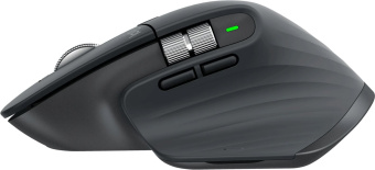 Мышь Logitech MX Master 3S графитовый оптическая (8000dpi) беспроводная USB (5but) - купить недорого с доставкой в интернет-магазине