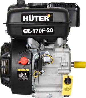 Двигатель бензиновый Huter GE-170F-20 4-х тактный 7л.с. 5.2кВт для садовой техники (70/15/2) - купить недорого с доставкой в интернет-магазине