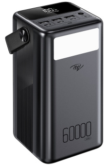 Мобильный аккумулятор Itel Maxpower 600PF 60000mAh 5A черный - купить недорого с доставкой в интернет-магазине