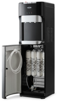 Пурифайер Vatten FV45NKU напольный компрессорный черный/серебристый - купить недорого с доставкой в интернет-магазине