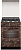 Плита Газовая Gefest ПГ 6300-03 0054 коричневый мрамор (стеклянная крышка) реш.чугун