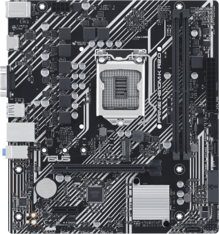 Материнская плата Asus PRIME H510M-K R2.0 Soc-1200 Intel H470 2xDDR4 mATX AC`97 8ch(7.1) GbLAN+VGA+HDMI - купить недорого с доставкой в интернет-магазине