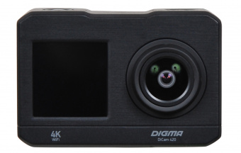 Экшн-камера Digma DiCam 420 черный - купить недорого с доставкой в интернет-магазине