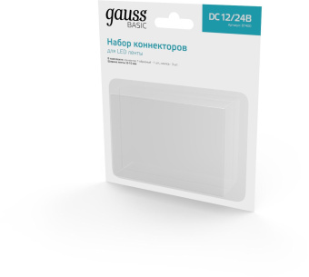 Коннектор Gauss Basic для лен.светод. (BT400) - купить недорого с доставкой в интернет-магазине