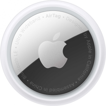 Метка Apple AirTag A2187 компл.:1шт/серебристый (MX532AM/A) - купить недорого с доставкой в интернет-магазине