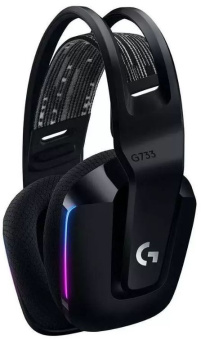 Наушники с микрофоном Logitech G733 Lightspeed черный мониторные Radio оголовье (981-000867) - купить недорого с доставкой в интернет-магазине