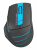 Мышь A4Tech Fstyler FG30S серый/синий оптическая (2000dpi) silent беспроводная USB (5but) - купить недорого с доставкой в интернет-магазине