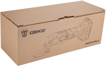 Многофункциональный инструмент Deko DKOT20 Multi черный - купить недорого с доставкой в интернет-магазине