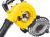 Воздуходувка Huter GB-26V 750Вт желтый/черный - купить недорого с доставкой в интернет-магазине