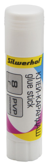 Клей-карандаш Silwerhof 431462-08 8гр ПВП термоусадочная упаковка - купить недорого с доставкой в интернет-магазине