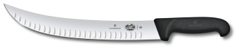 Нож кухонный Victorinox Fibrox (5.7323.31) стальной обвалочный лезв.310мм прямая заточка черный - купить недорого с доставкой в интернет-магазине