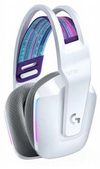 Наушники с микрофоном Logitech G733 белый мониторные Radio оголовье (981-000885) - купить недорого с доставкой в интернет-магазине