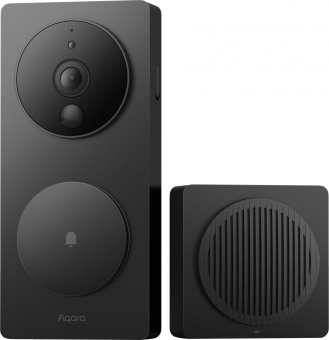 Видеозвонок Aqara Smart Video Doorbell G4 черный - купить недорого с доставкой в интернет-магазине