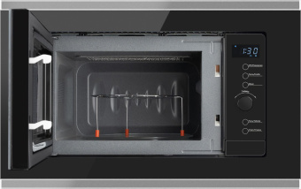 Микроволновая печь Weissgauff HMT-720 BX Grill 20л. 700Вт черный (встраиваемая) - купить недорого с доставкой в интернет-магазине