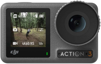 Экшн-камера Dji Osmo Action 3 Standard Combo 1xCMOS 12Mpix серый/черный - купить недорого с доставкой в интернет-магазине