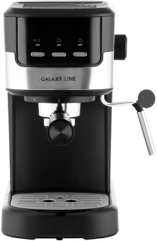 Кофеварка рожковая Galaxy Line GL 0757 1350Вт серебристый - купить недорого с доставкой в интернет-магазине