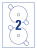 Этикетки Avery Zweckform CD/DV C9660-25 A4/196г/м2/25л./белый супер глянец самоклей. для лазерной печати - купить недорого с доставкой в интернет-магазине