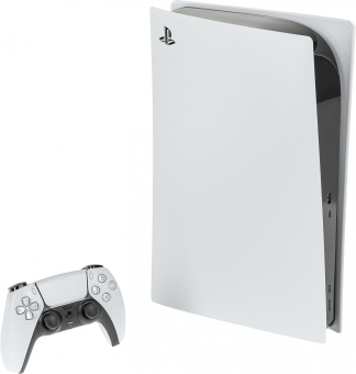 Игровая консоль PlayStation 5 CFI-1218A белый/черный - купить недорого с доставкой в интернет-магазине