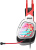Наушники с микрофоном A4Tech Bloody G560 белый/красный 2м мониторные оголовье (G560 NARAKA) - купить недорого с доставкой в интернет-магазине