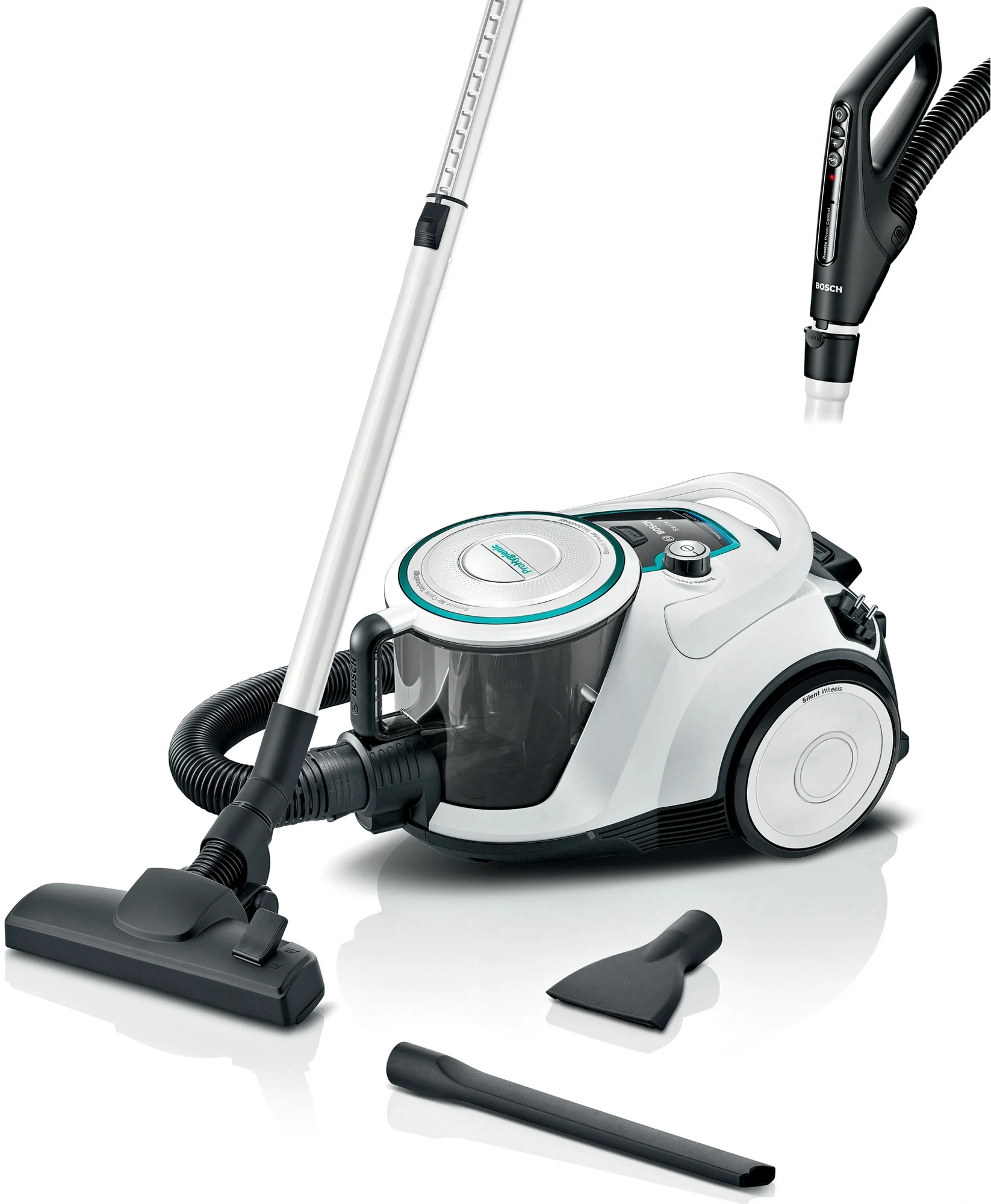 Пылесос Bosch BGS41HYG1 500Вт белый/черный