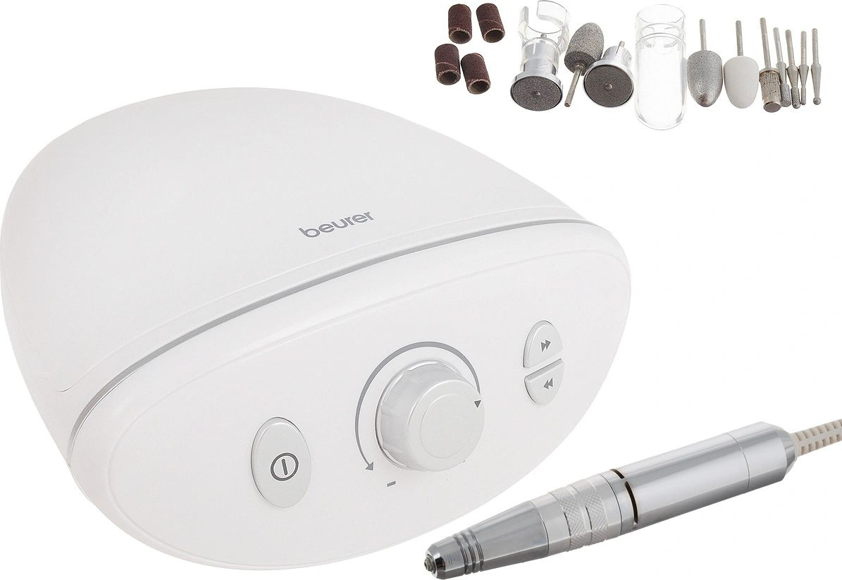 Маникюрно-педикюрный набор Beurer MP100 насадок в компл.:10шт белый