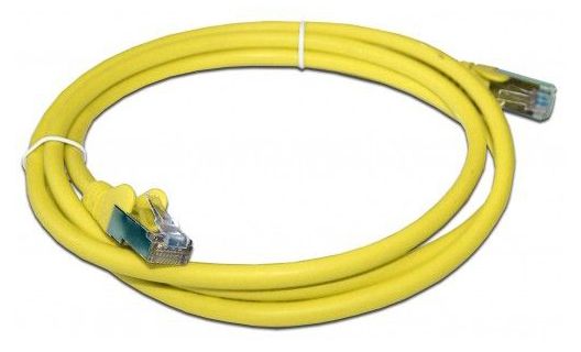 Патч-корд Lanmaster LAN-PC45/S6A-1.5-YL FTP RJ-45 вил.-вилка RJ-45 кат.6A 1.5м желтый LSZH