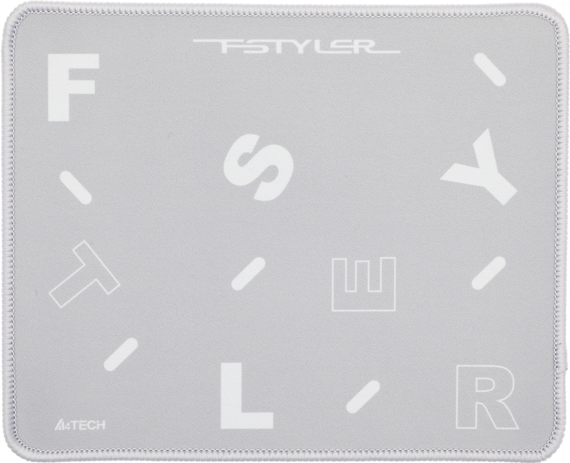 Коврик для мыши A4Tech FStyler FP25 Мини серый/белый 250x200x2мм (FP25 SILVER)