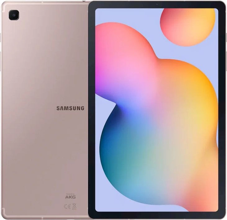 Планшет Samsung Galaxy Tab S6 Lite SM-P620 1280 (2.4) 8C RAM4Gb ROM128Gb 10.4" TFT 2000x1200 Android 14 розовый 8Mpix 5Mpix BT WiFi microSD 1Tb 7040mAh