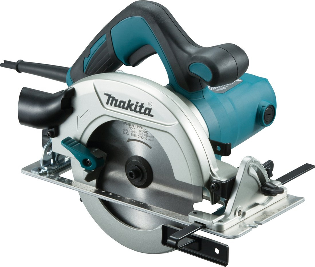 Циркулярная пила (дисковая) Makita HS6601J 1050Вт (ручная) D диска.:165мм