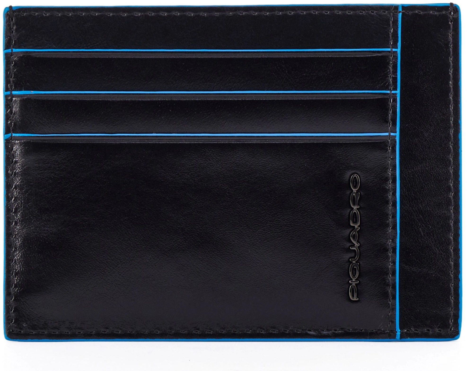 Чехол для кредитных карт Piquadro Blue Square PP2762B2R/N черный натур.кожа