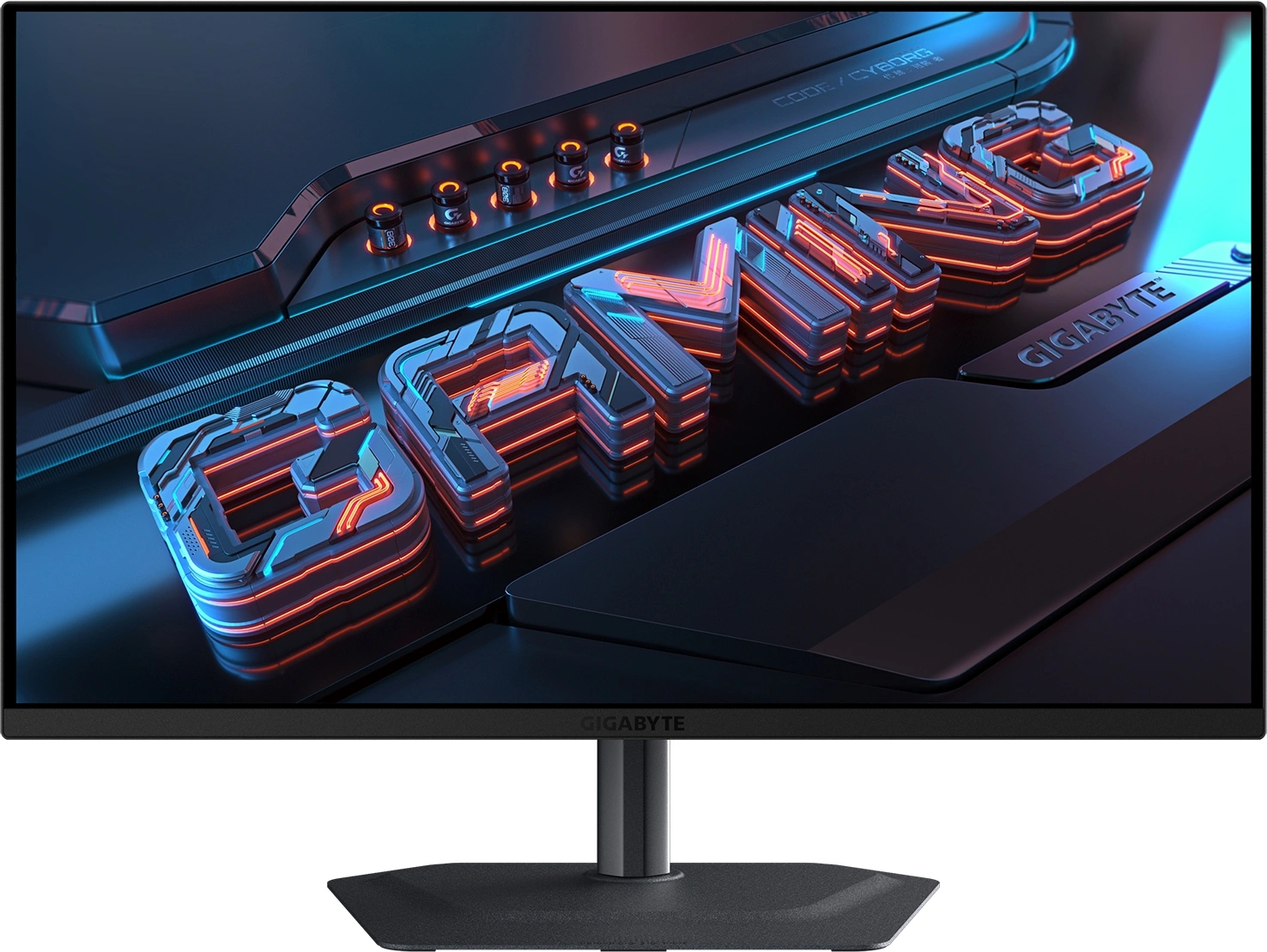 Монитор Gigabyte 26.5" MO27Q2A черный QD OLED LED 16:9 HDMI M/M матовая HAS Piv 1500000:1 1000cd 178гр/178гр 2560x1440 280Hz G-Sync FreeSync Premium Pro DP Quad 2K (1440p) USB 6.09кг