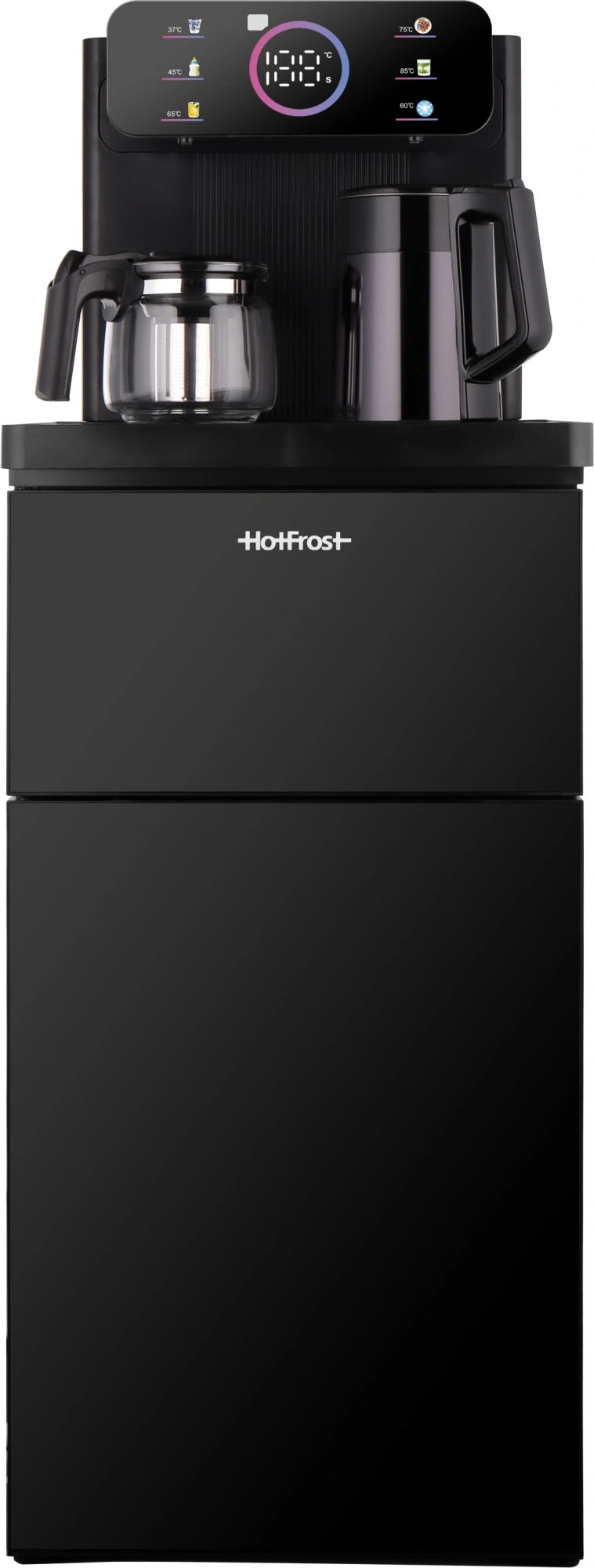 Кулер Hotfrost V1275TEA напольный электронный черный