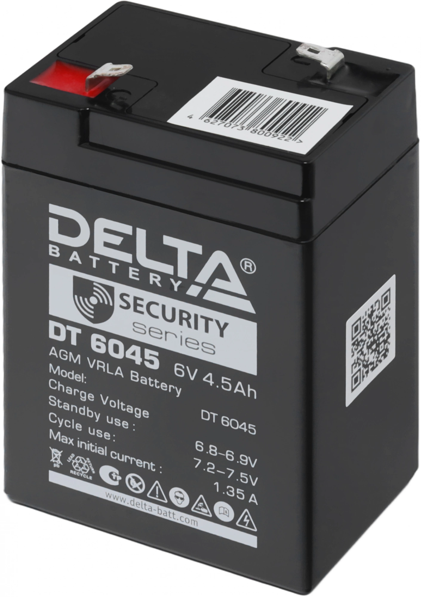 Батарея для ИБП Delta DT 6045 6В 4.5Ач